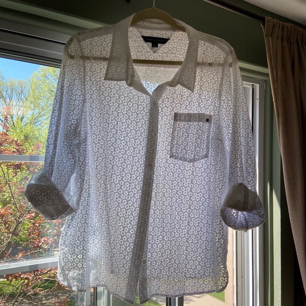 Tommy Hilfiger Button-Down Top